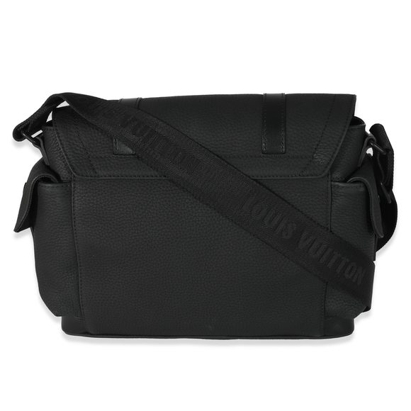 Louis Vuitton Black Taurillon Christopher Messenger - Picture 4 of 6